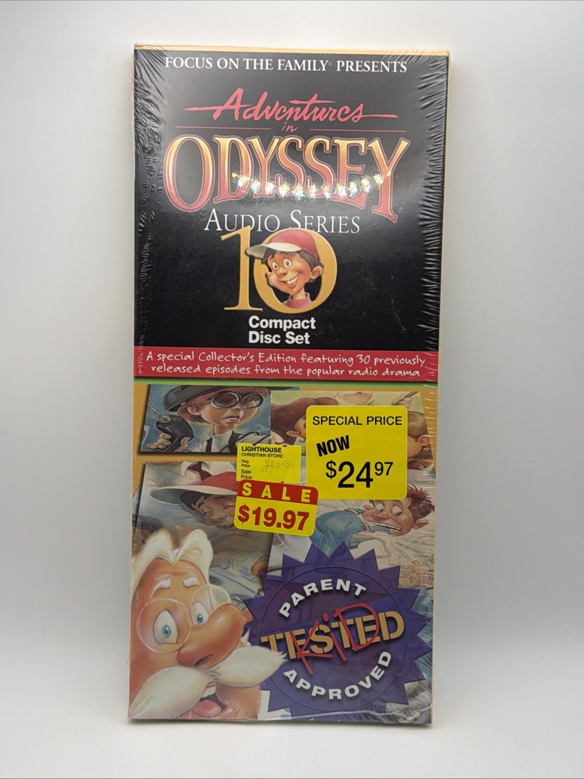 Adventures In Odyssey Audio Series 10 CD Compact Disc Set 2002 Focus On Family