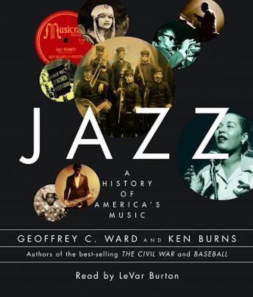 JAZZ, America’s Music by LaVar Burton (AudioBook, 8 Disc, Jazz/Music, 2000)