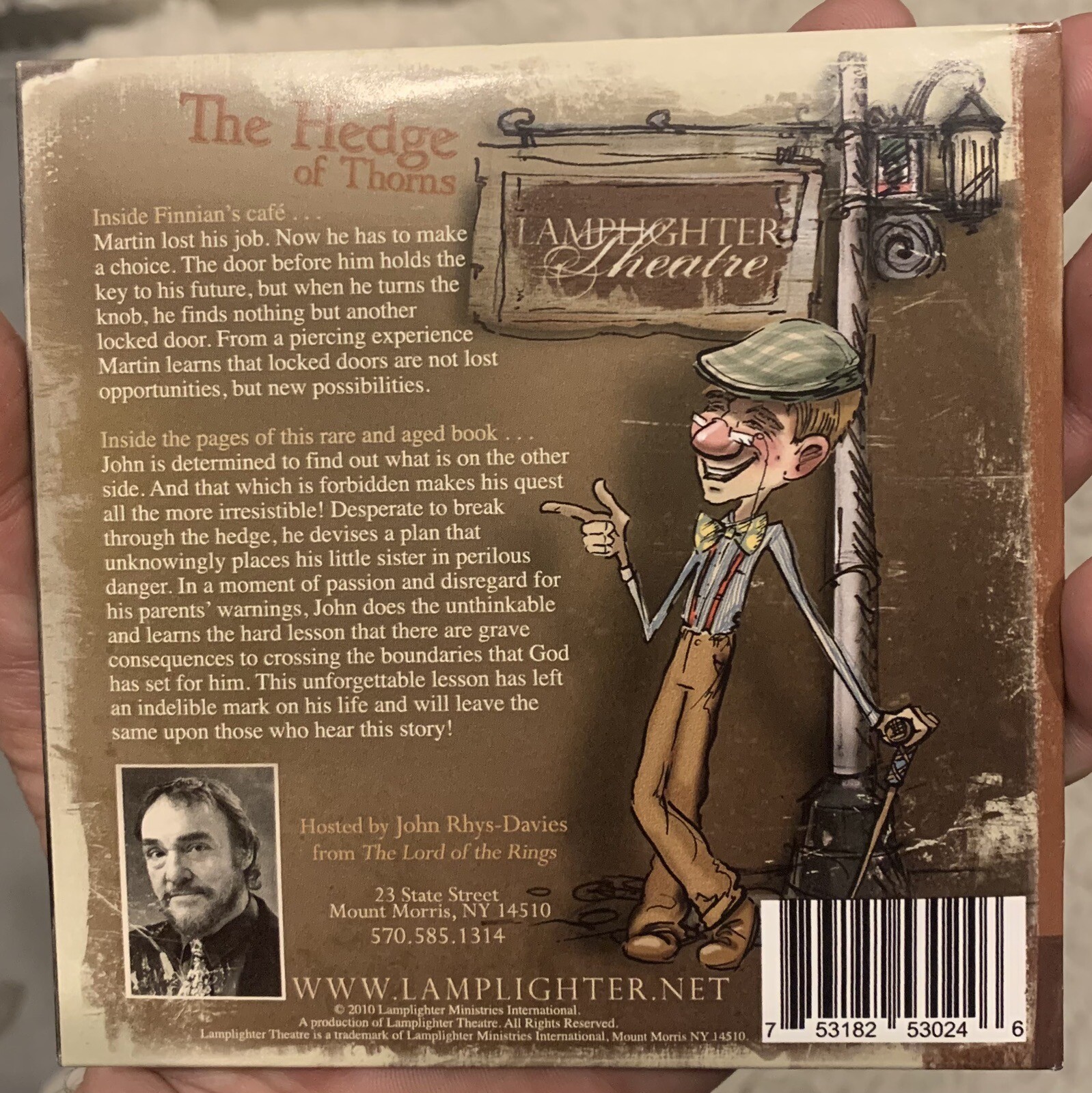 Hedge of Thorns, The (Lamplighter Theatre) Audiobook, 2 CD, Used