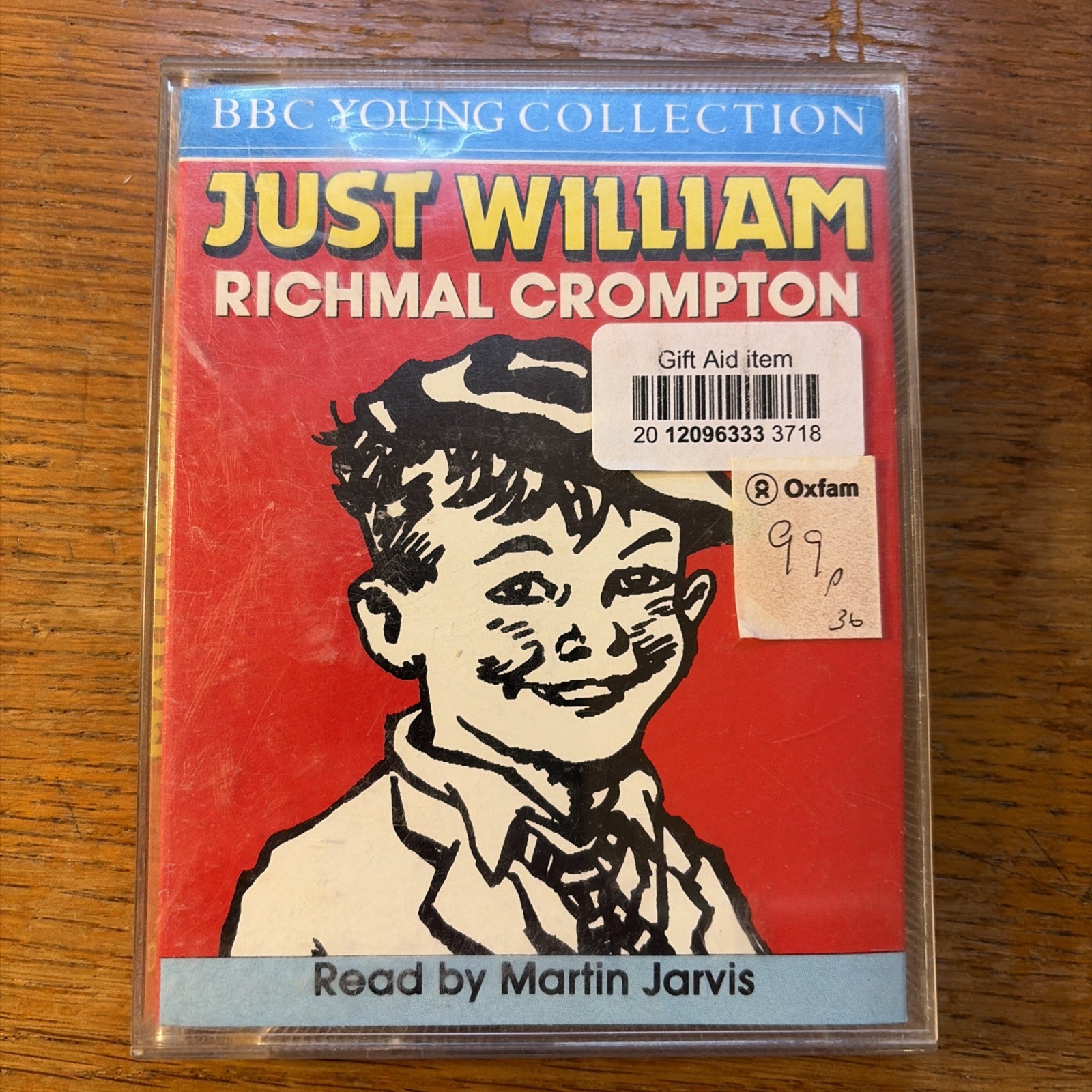 Just William — 2 Audio Cassettes — Like New — Read by Martin Jarvis