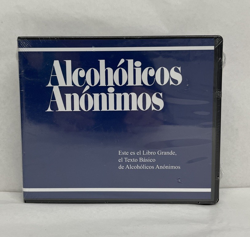 Alcoholicos Anonimos (Spanish) Alcoholics Anonymous Cd Set Audio CD – New/Sealed