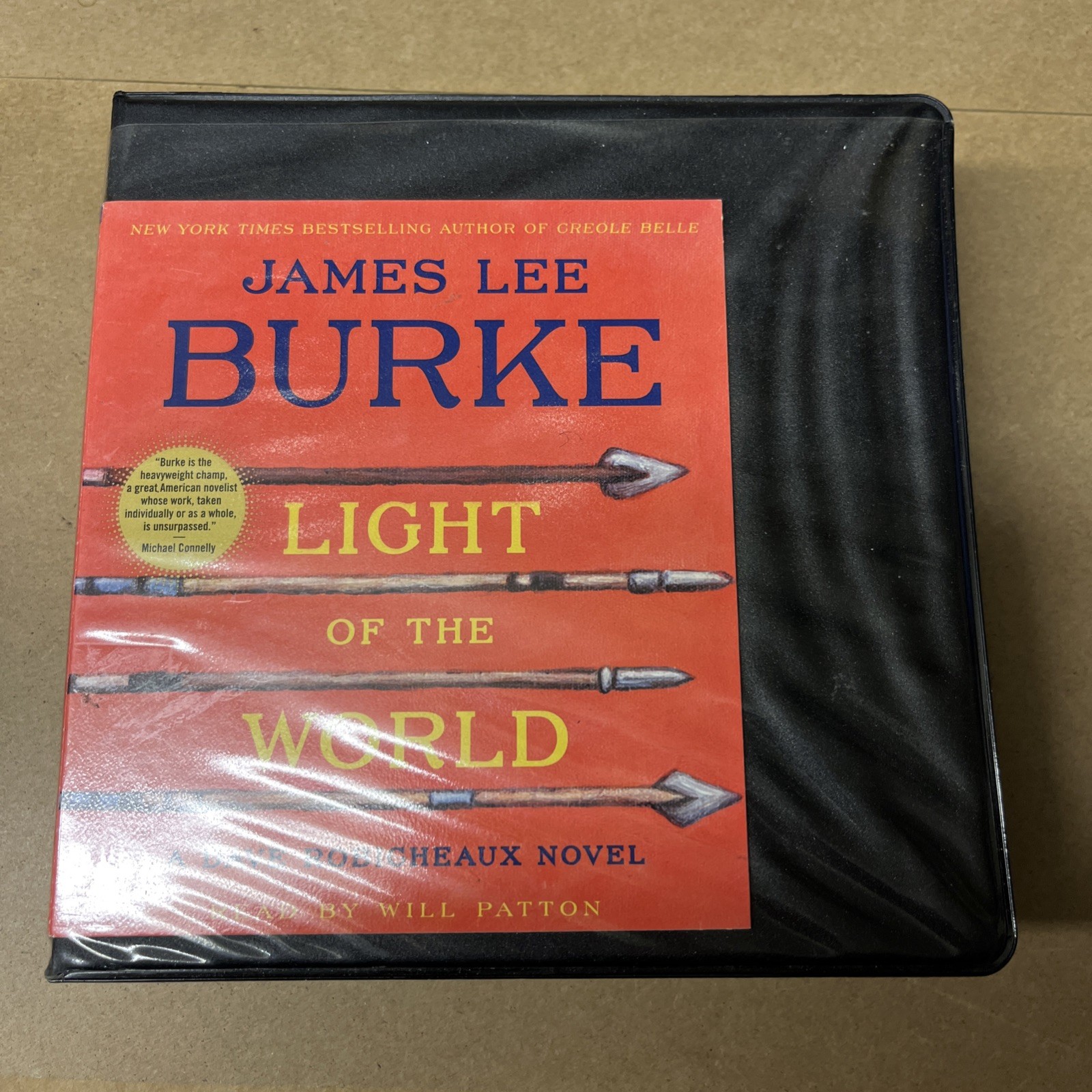Lot Of 4 James Lee Burke Audiobooks On CD: Bitterroot, Light Of The World + More