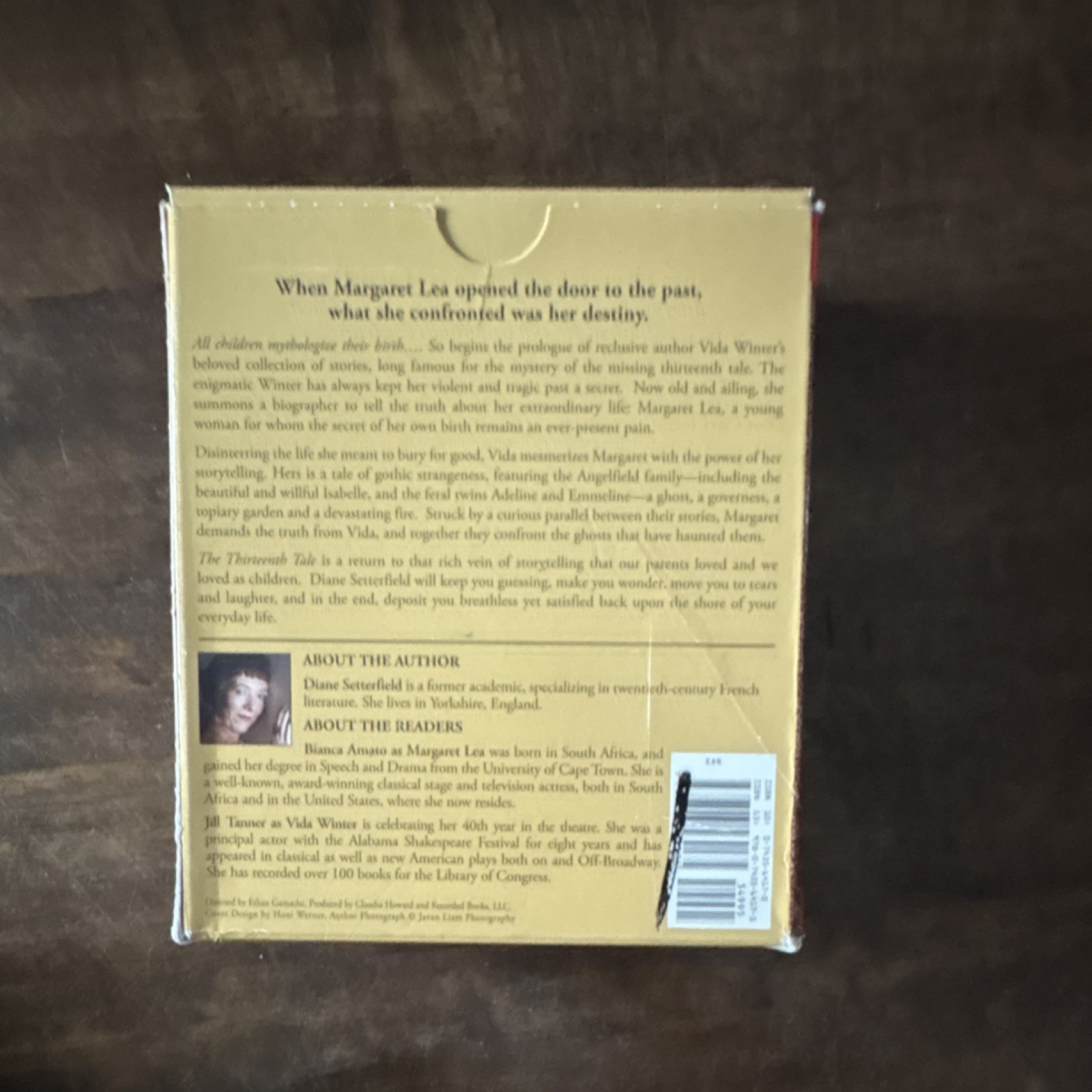 Simon & Schuster Audio The Thirteenth Tale Audiobook CD Setterfield Amato Tanner