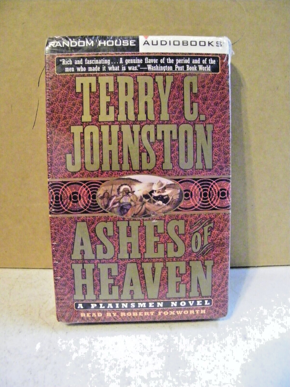ASHES OF HEAVEN: A PLAINSMEN NOVEL By Terry C. Johnston New!