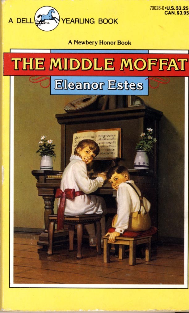 The Middle Moffat by Eleanor Estes / 1989 Paperback Juvenile / Newbery Honor