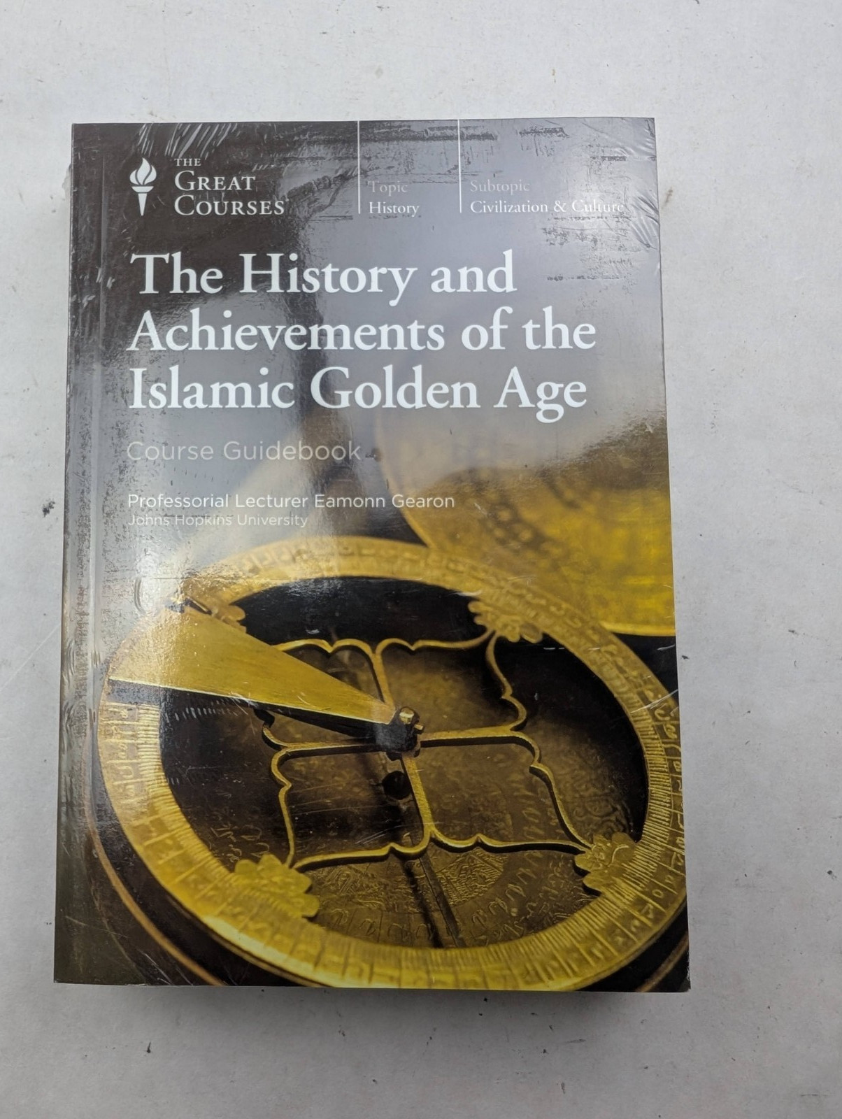 GREAT COURSES: History & Achievements of the Islamic Golden Age/12 CDS + Book