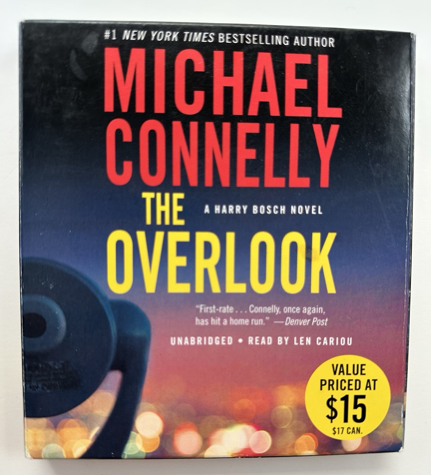 Overlook: A Novel by Michael Connelly Audiobook, 5 CD Compact Discs, Thriller