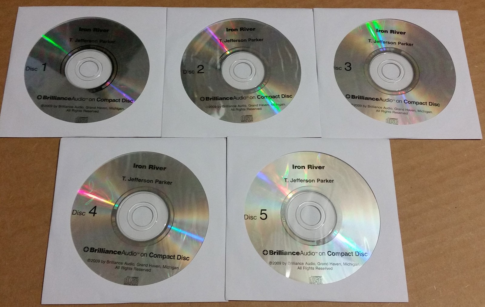 Iron River by T. Jefferson Parker (5 CD Abridged Audiobook)