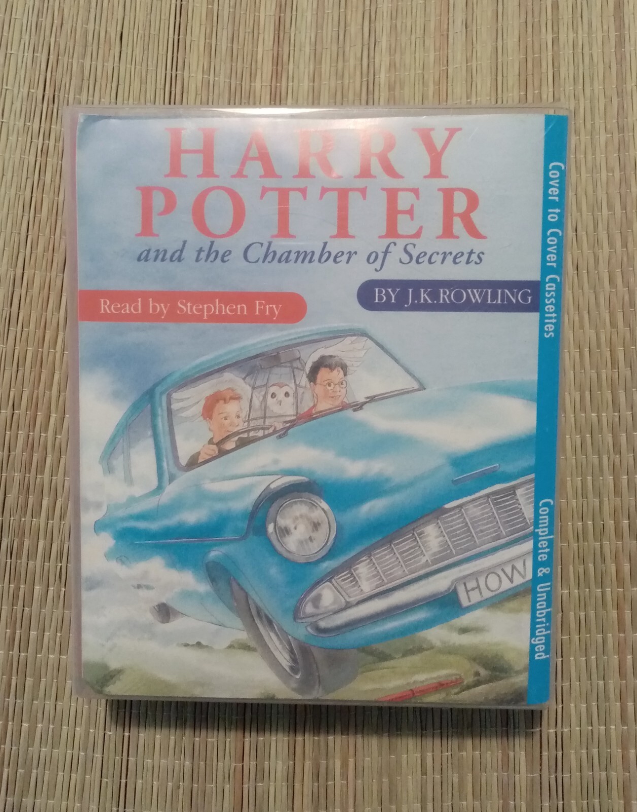 Harry Potter And The Chamber Of Secrets Audio Book 6 Cassette Tape Stephen Fry