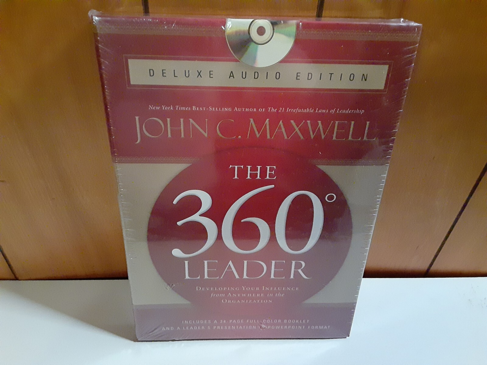John C. Maxwell The 360 Leader Deluxe Audio Edition New Sealed