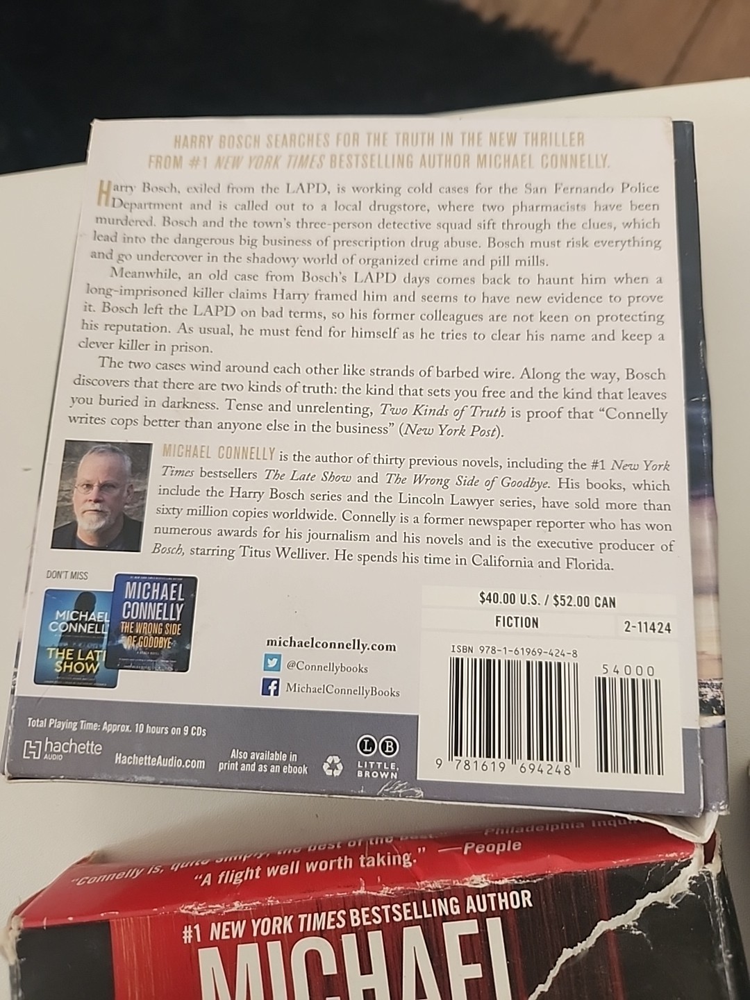 Michael Connelly Set Of 3 Audiobooks