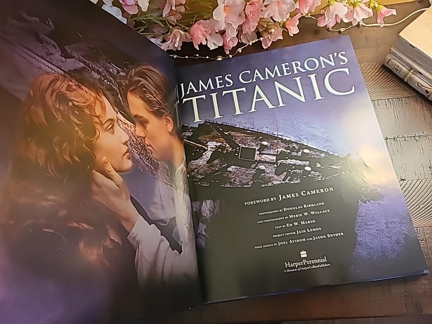 James Cameron’s Titanic by Cameron, James; Marsh, Ed W. First Edition