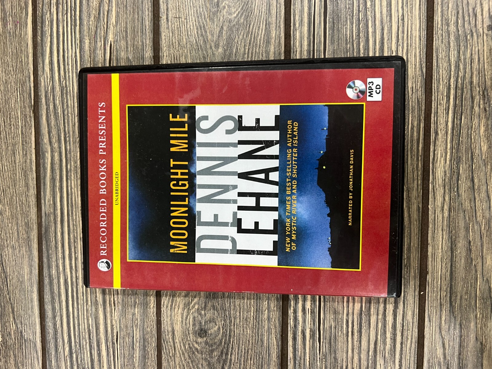 MOONLIGHT MILE by Dennis Lehane Unabridged on MP3 1 CD