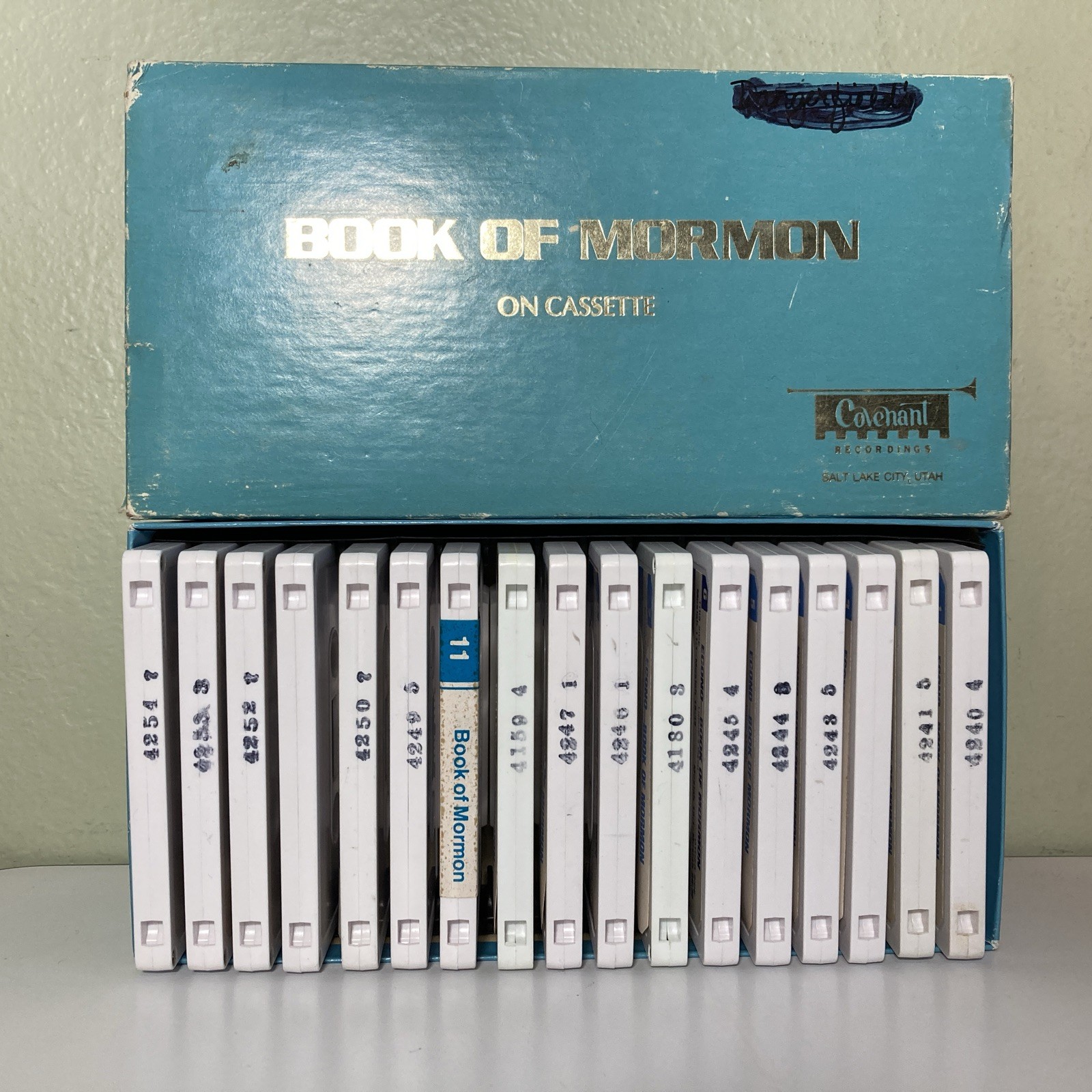 Vintage Book Of Mormon On Cassette, 17 Cassette’s By Covenant Recordings