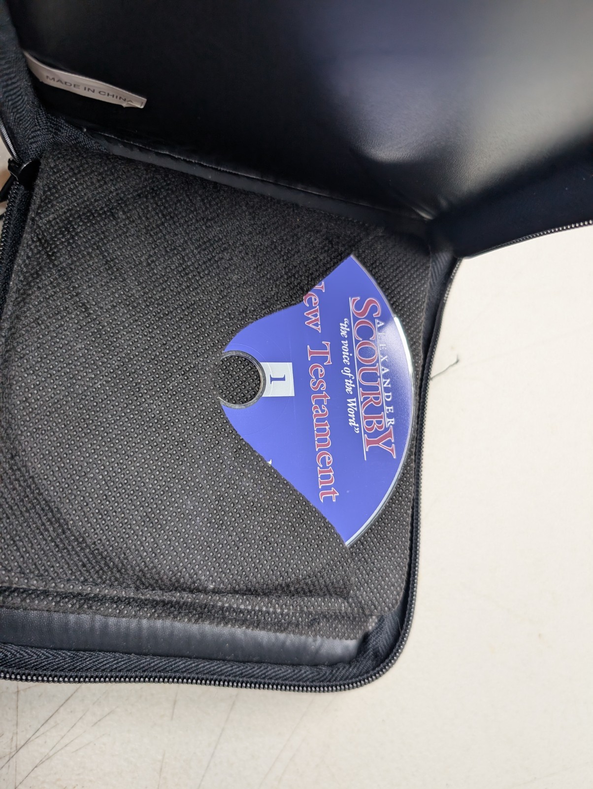 KJV NT on CD Dramatized by Alexander Scourby (2004, Compact Disc) Loose In Case