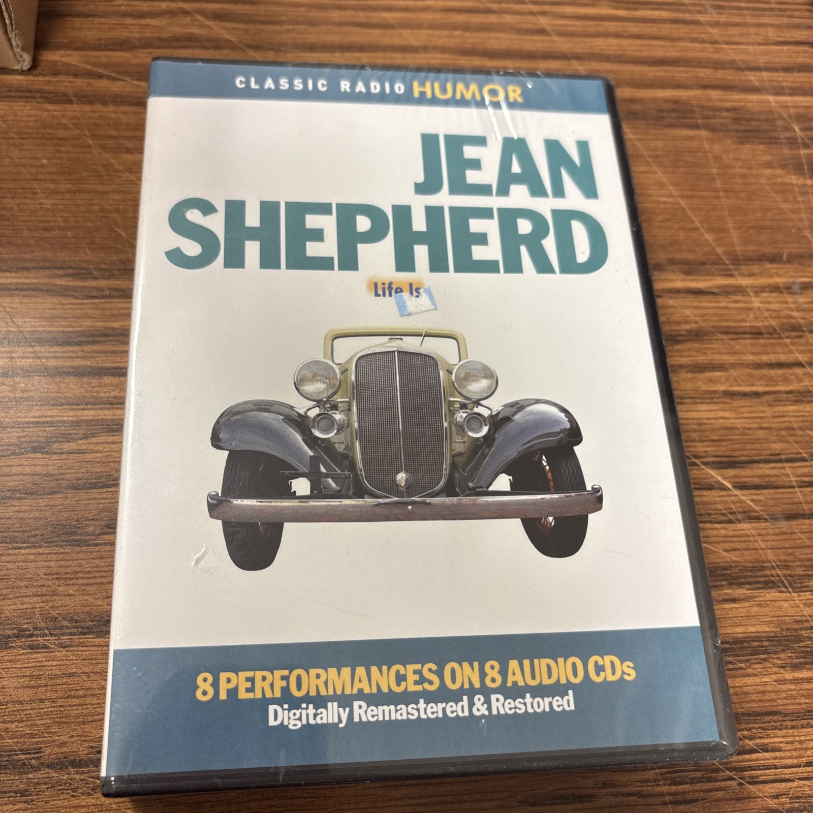 Jean Shepherd Life Is Audio Book CD 8 Performance Classic Radio Humor New Sealed