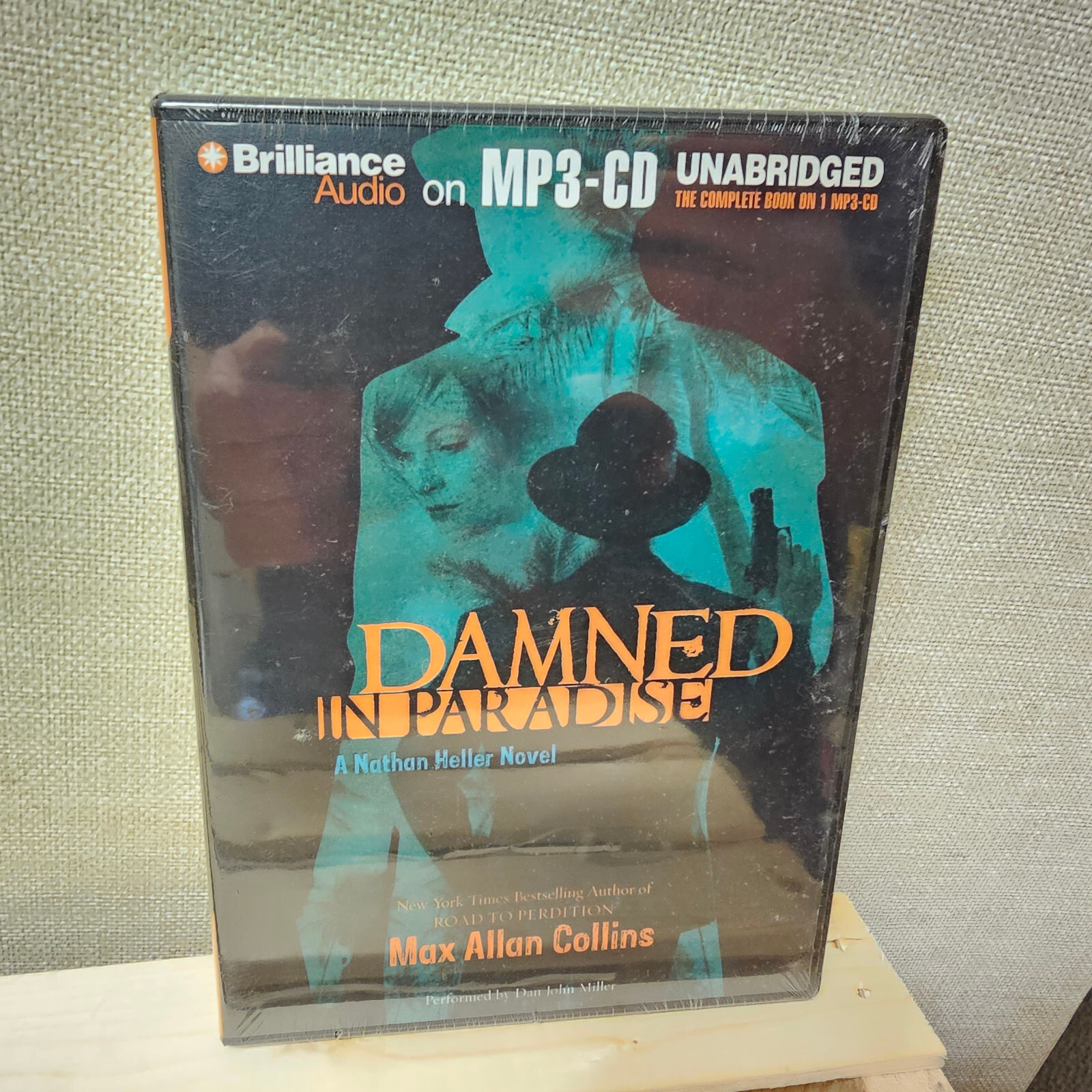 Damned in Paradise by Max Allan Collins MP3 CD NEW SEALED Unabridged Audio