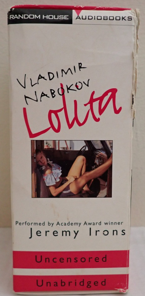 Lolita by Vladímir Nabokov (AudioBook, Unabridged Edition) — 8 Cassette Tapes