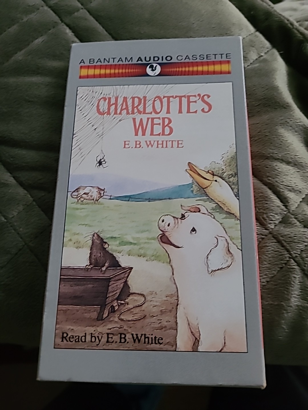 Charlotte’s Web by E.B. White Audio Book Cassette Tapes