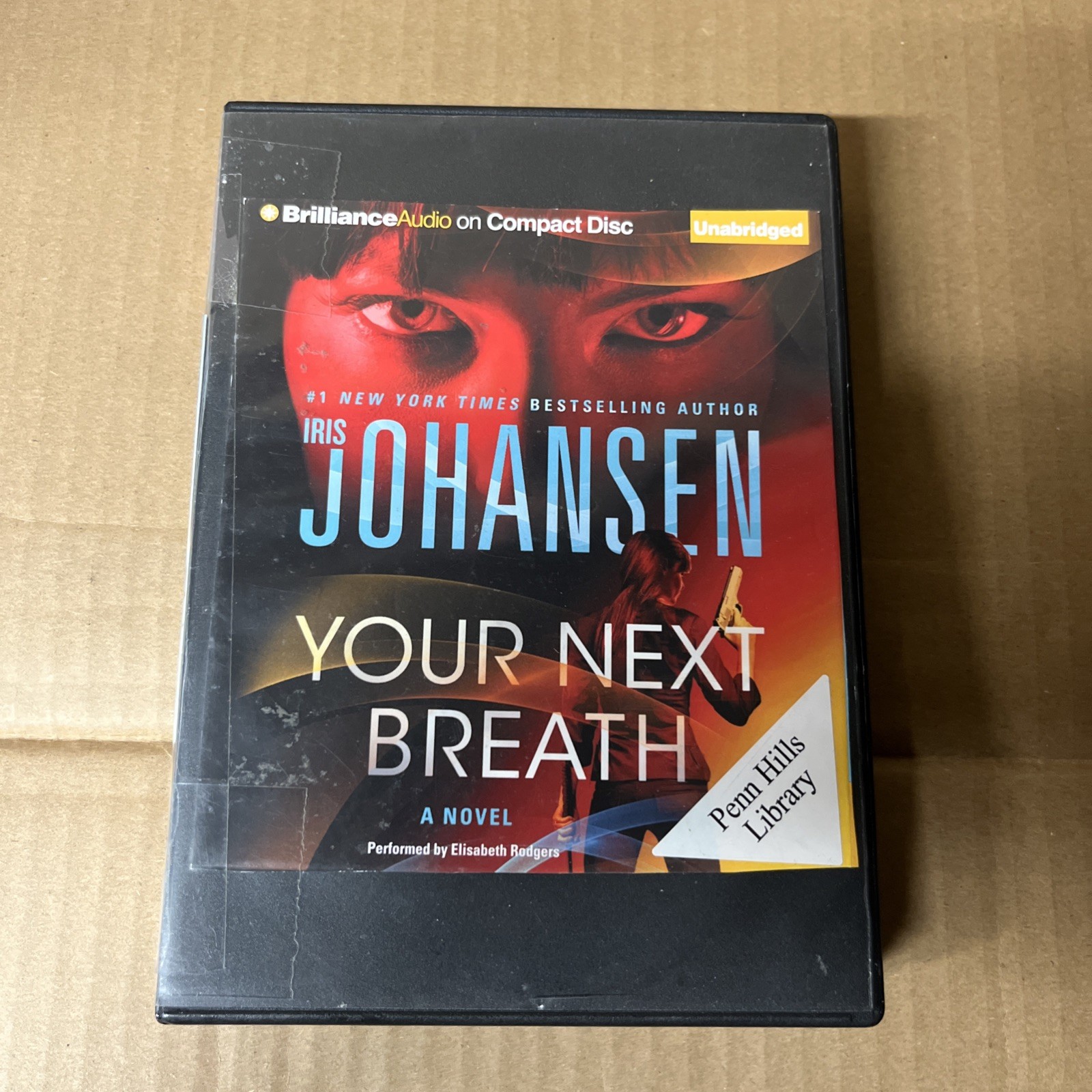 Your Next Breath — Iris Johansen (Unabridged Audiobook 9 CDs) Very Good Tested