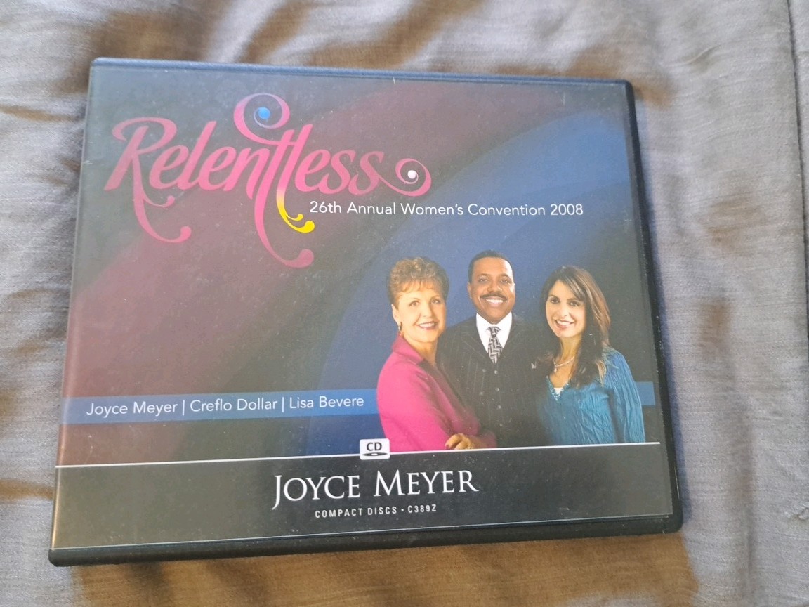 Relentless: 2008 Woman’s Convention by Joyce Meyer CD Crefto Dollar Lisa Bevere