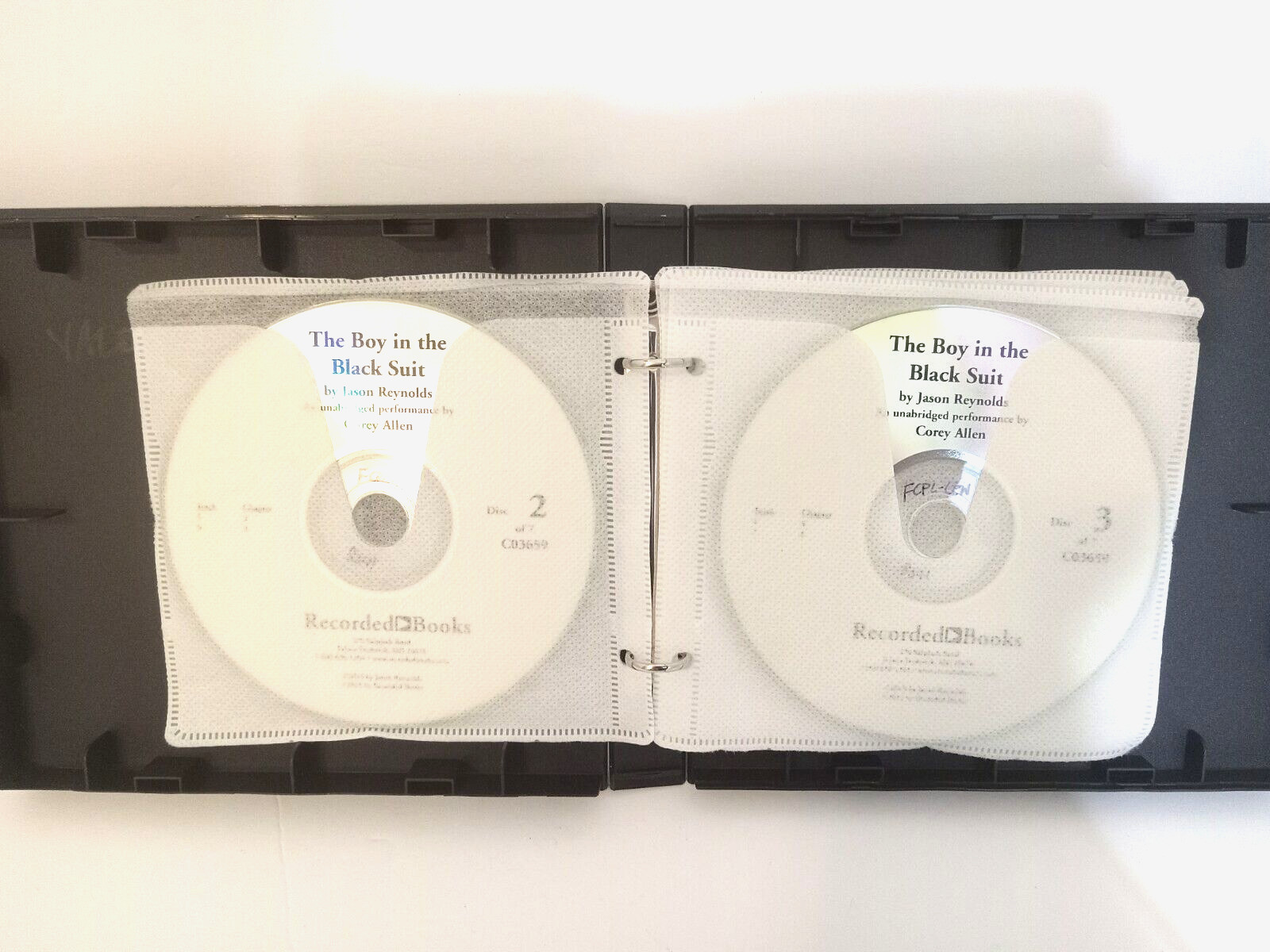 Audiobook The Boy In The Black Suit By Jason Reynolds 2015 Excellent Condition