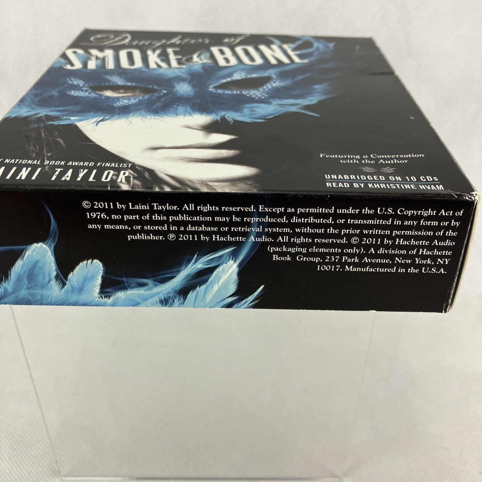 DAUGHTER OF SMOKE AND BONE by Laini Taylor Unabridged 10 CD Audiobook YA Fantasy