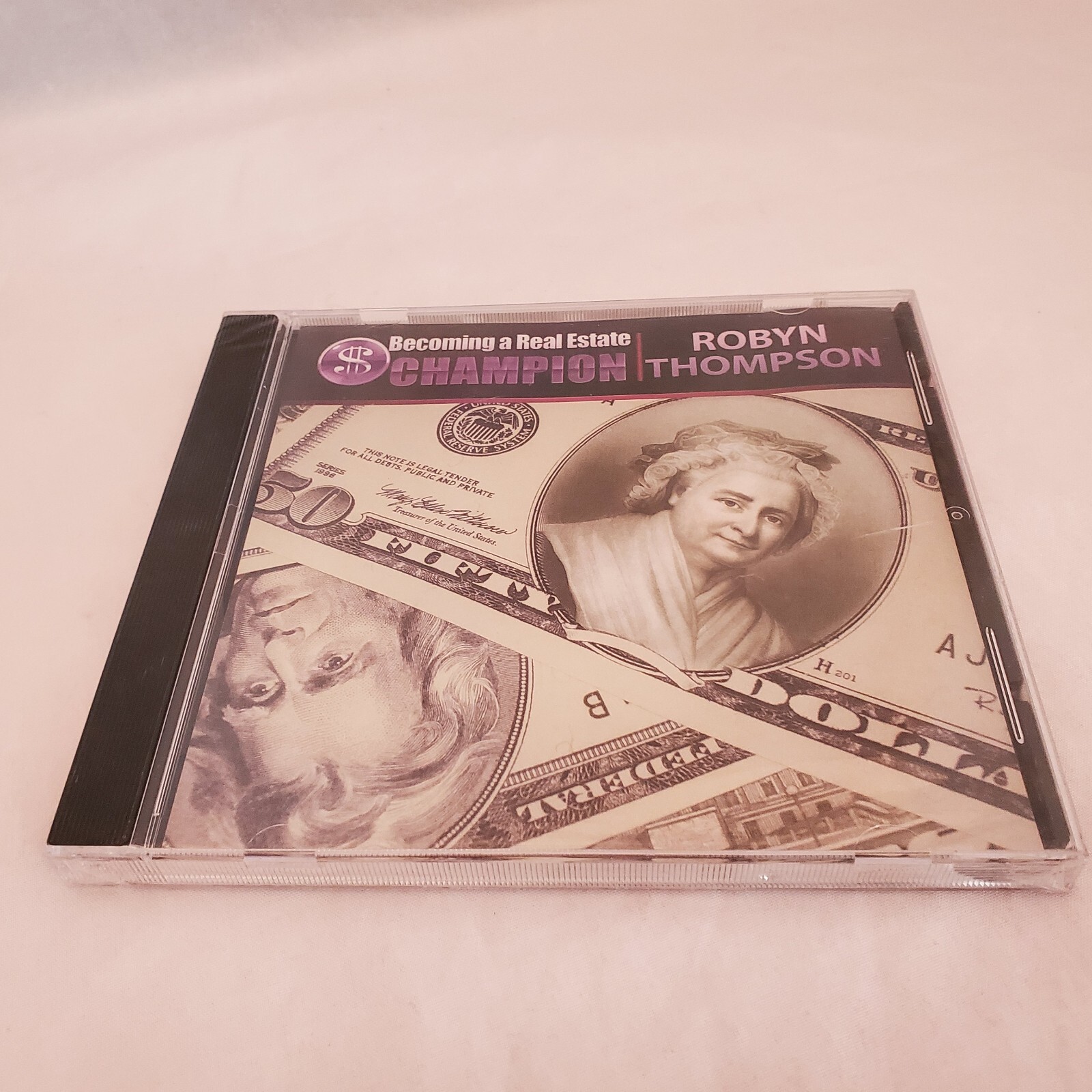 NEW Becoming A Real Estate Champion ROBYN THOMPSON Queen Of Rehab CD DVD PC Disk