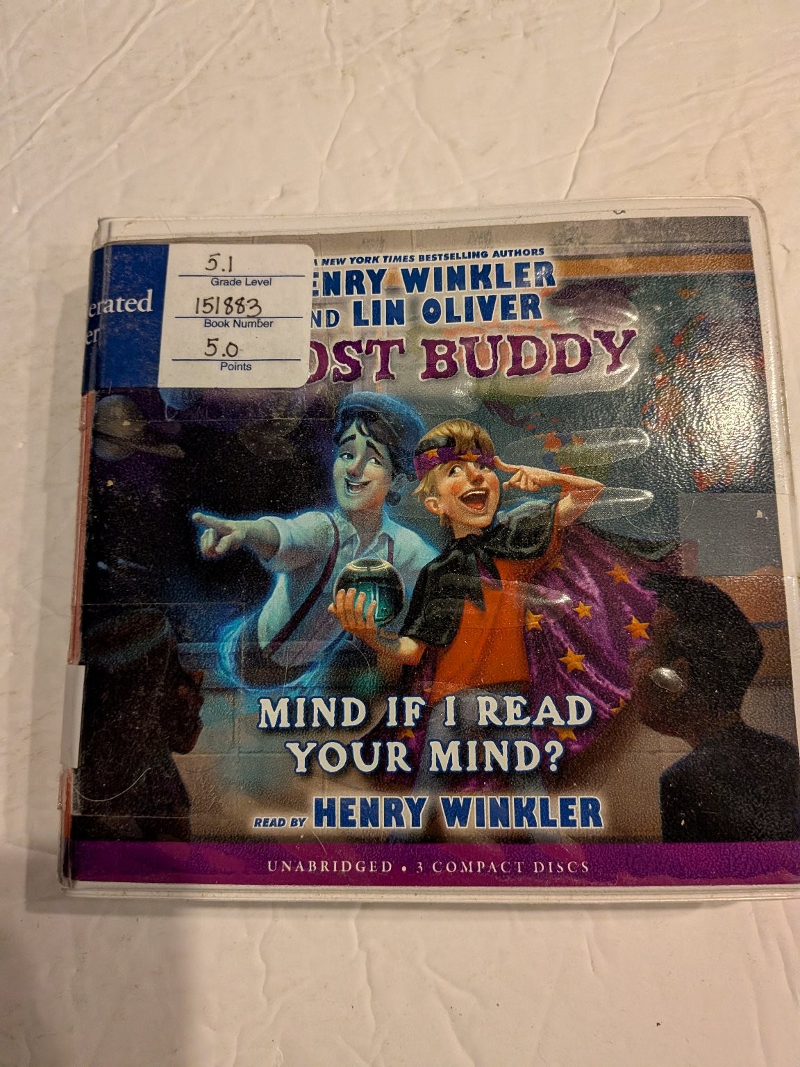 Ghost Buddy 2 Mind If I Read Your Mind? by Henry Winkler Audiobook CDs