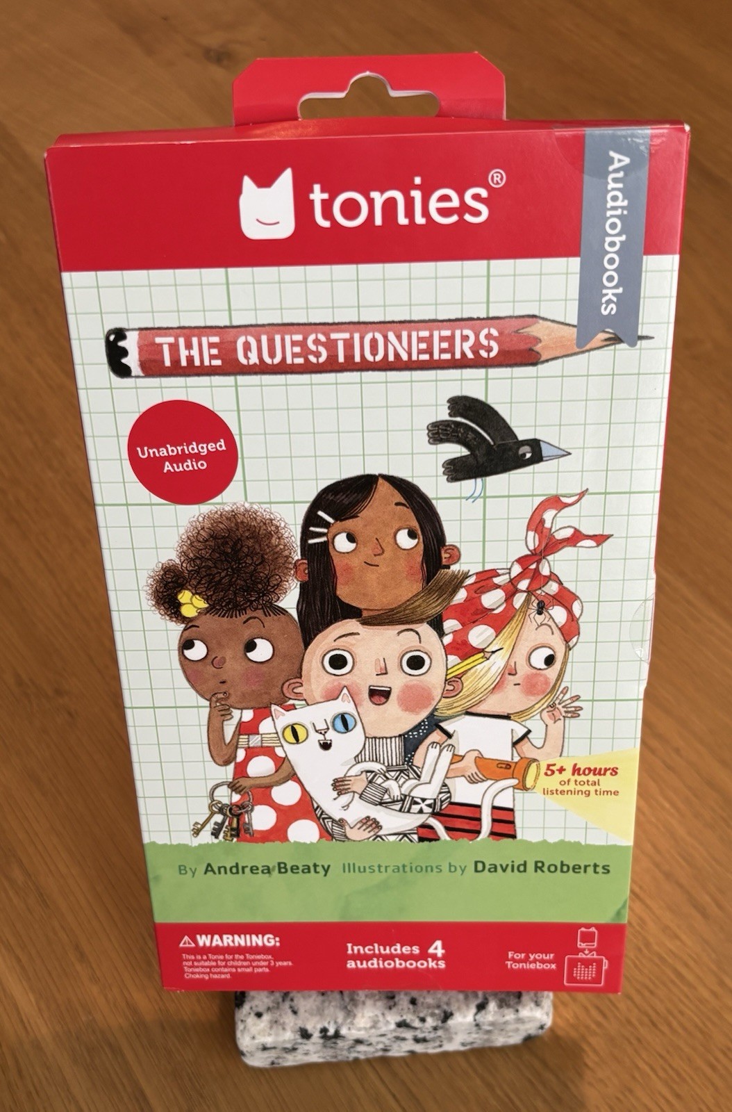 Tonies The Questioneers Series — 4 Audiobooks for Tonebox — Age 6+ — Brand NEW!
