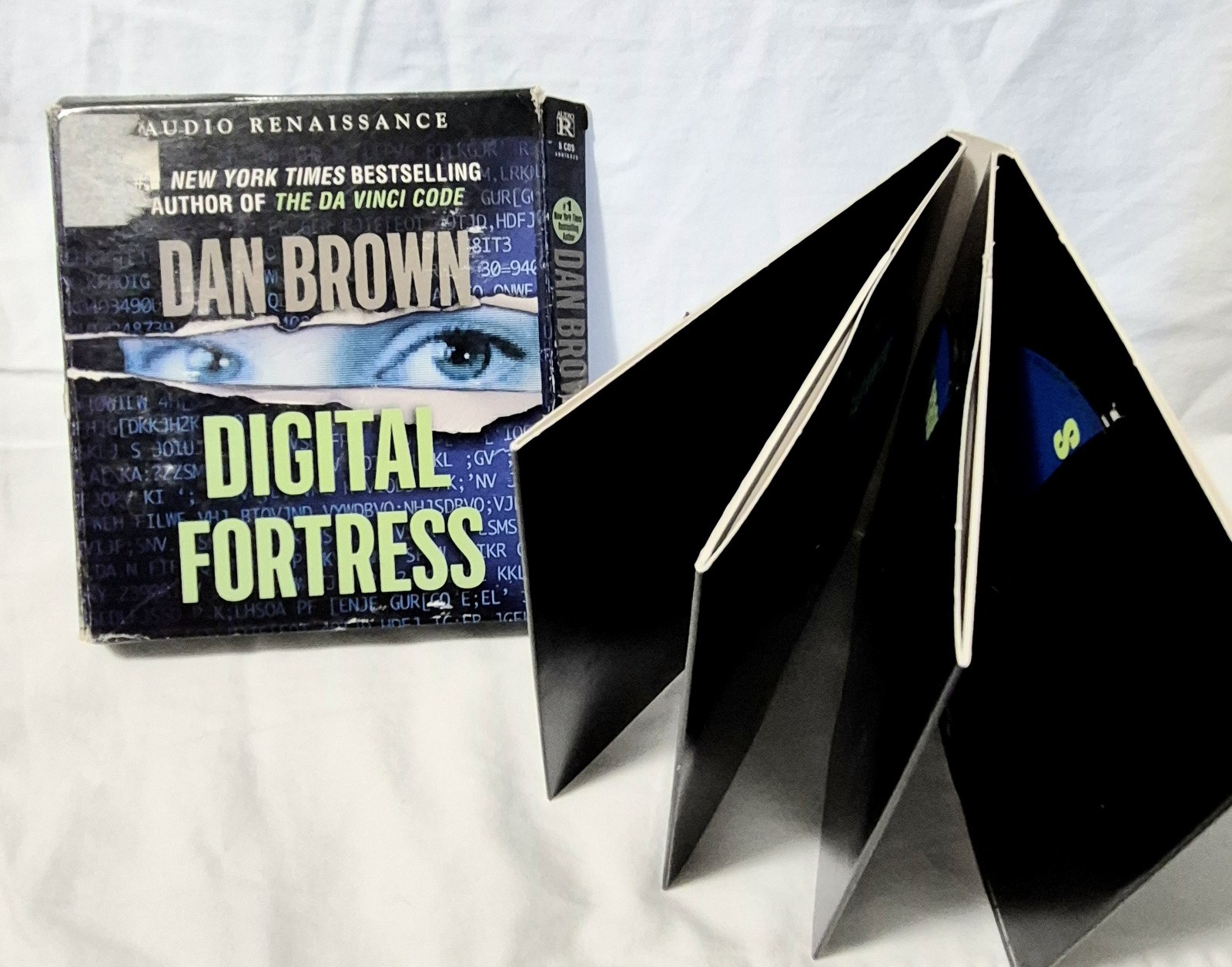 5 CD AUDIO Dan Brown Digital Fortress Abridged VVGC Preowned in case