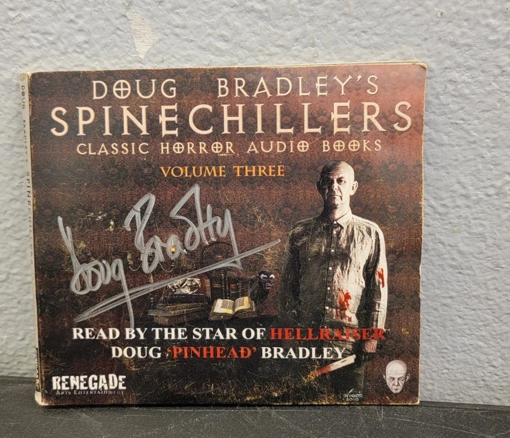 Signed Doug Bradley’s Spinechillers, Volume 3: Classic Horror Stories
