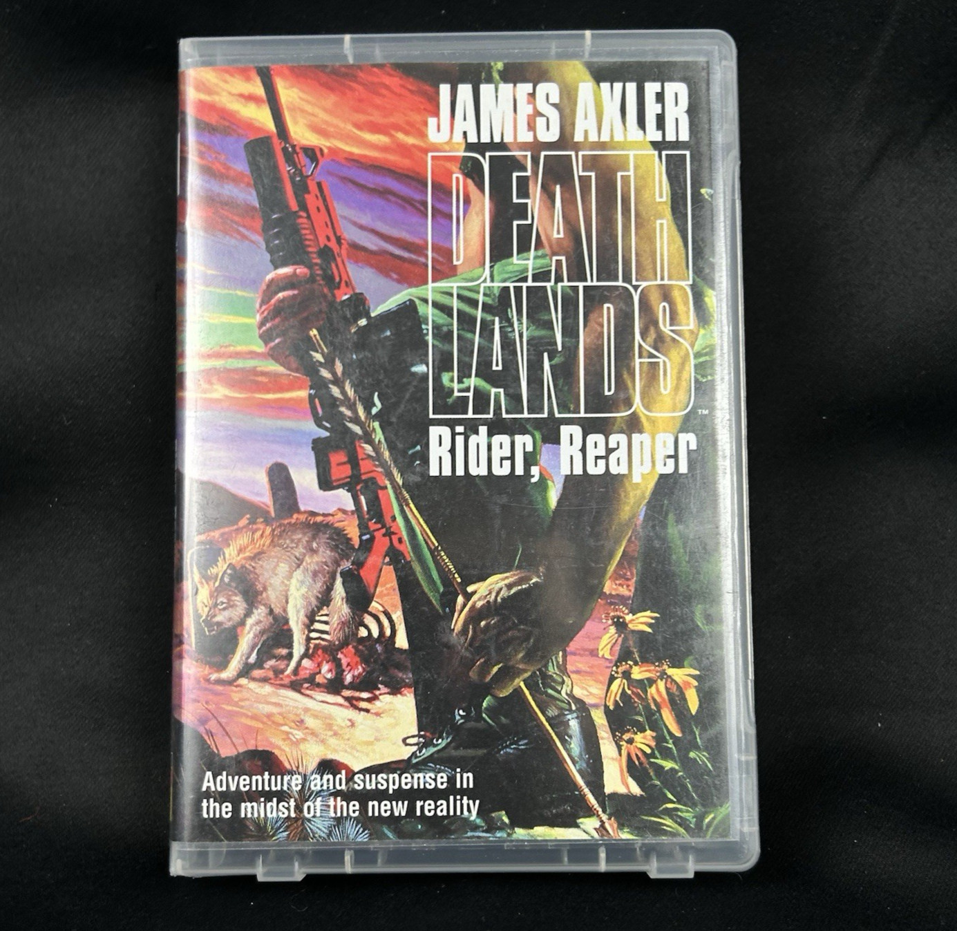 Deathlands # 22 Rider, Reaper Audio Tape Cassette James Axler Tested
