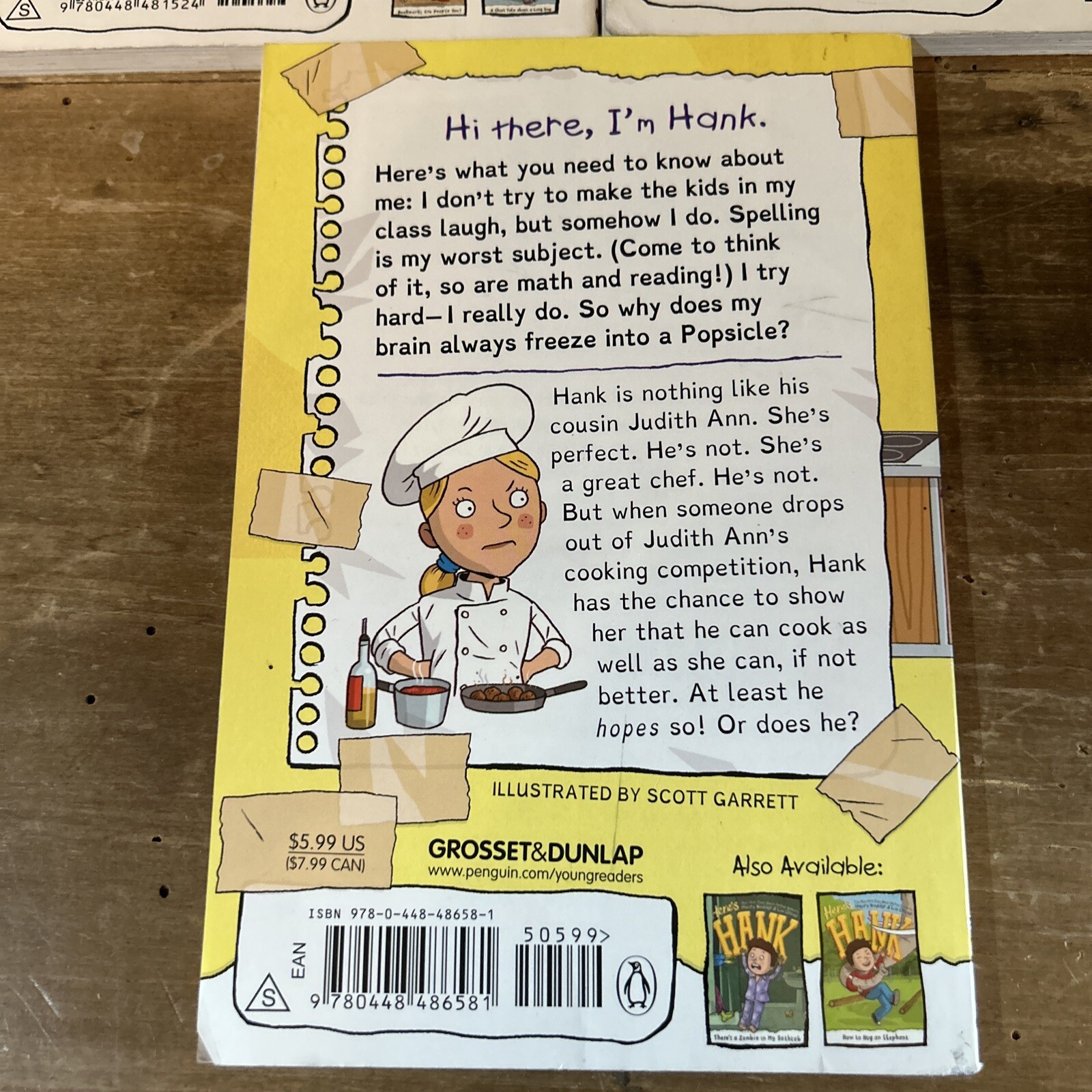Lot 3 Here’s Hank Books Bookmarks Are People Too! #1 #3 #7 Stop That Frog More
