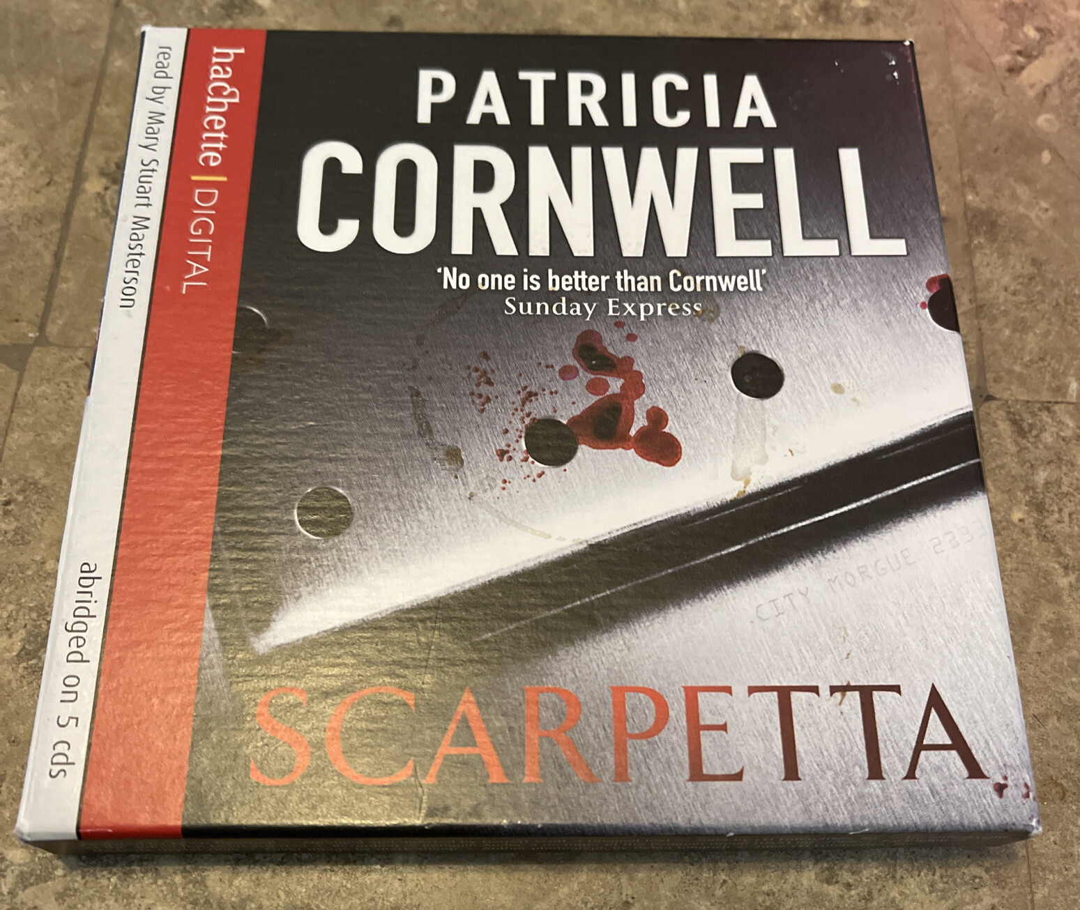 Scarpetta (A Scarpetta Novel) — Audio CD By Cornwell, Patricia Excellent 5 CDs