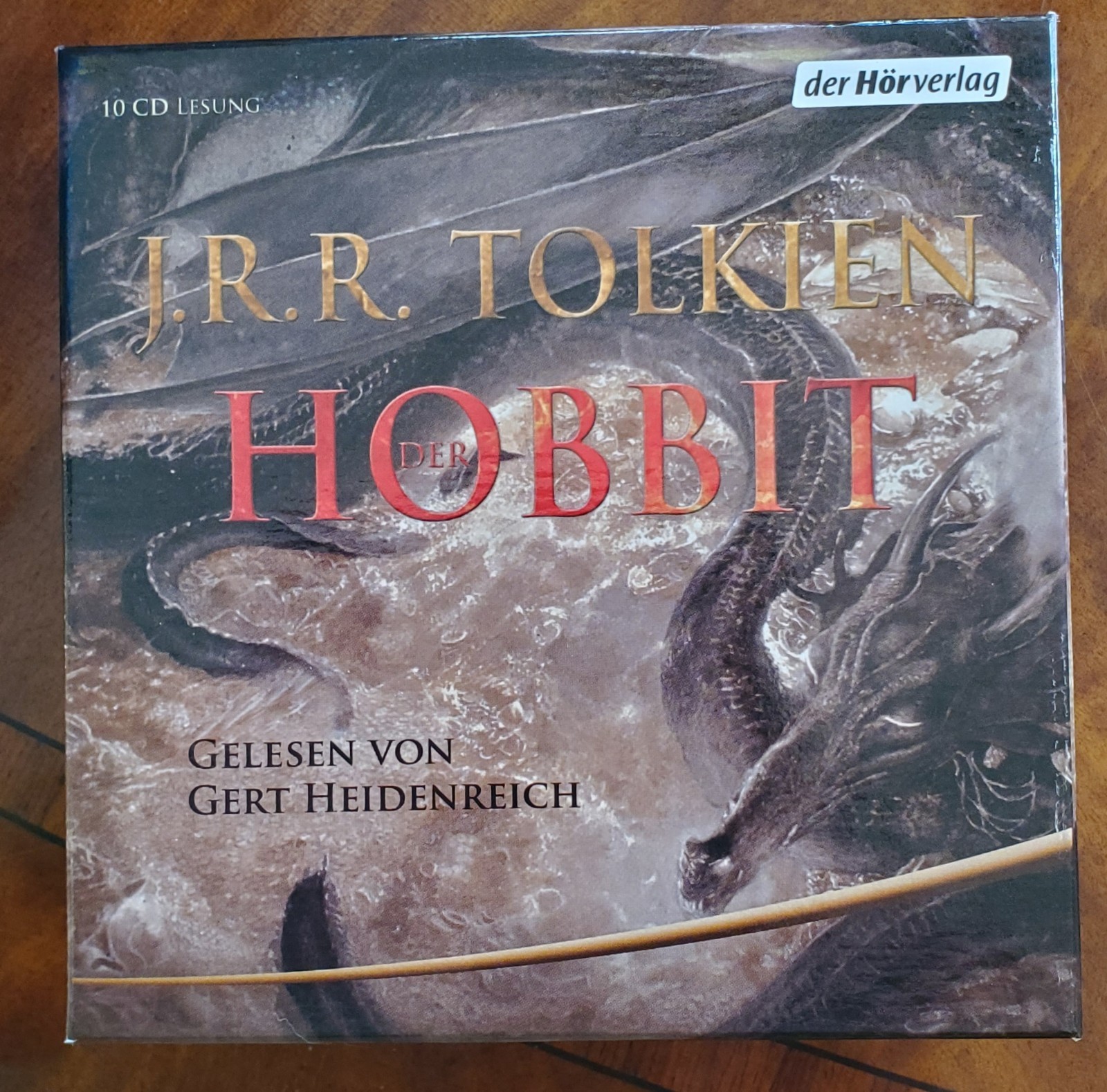 The Hobbit, J. R. R. Tolkien Audiobook in German 10CDs