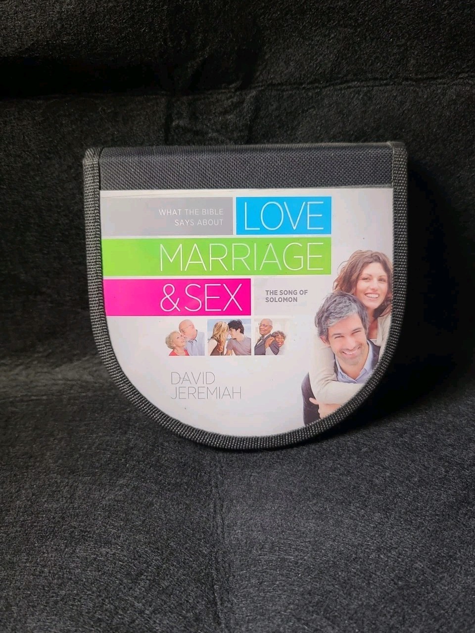 David Jeremiah Love Marriage & Sex CD Set ~10 Discs Bible Study Zipper Case