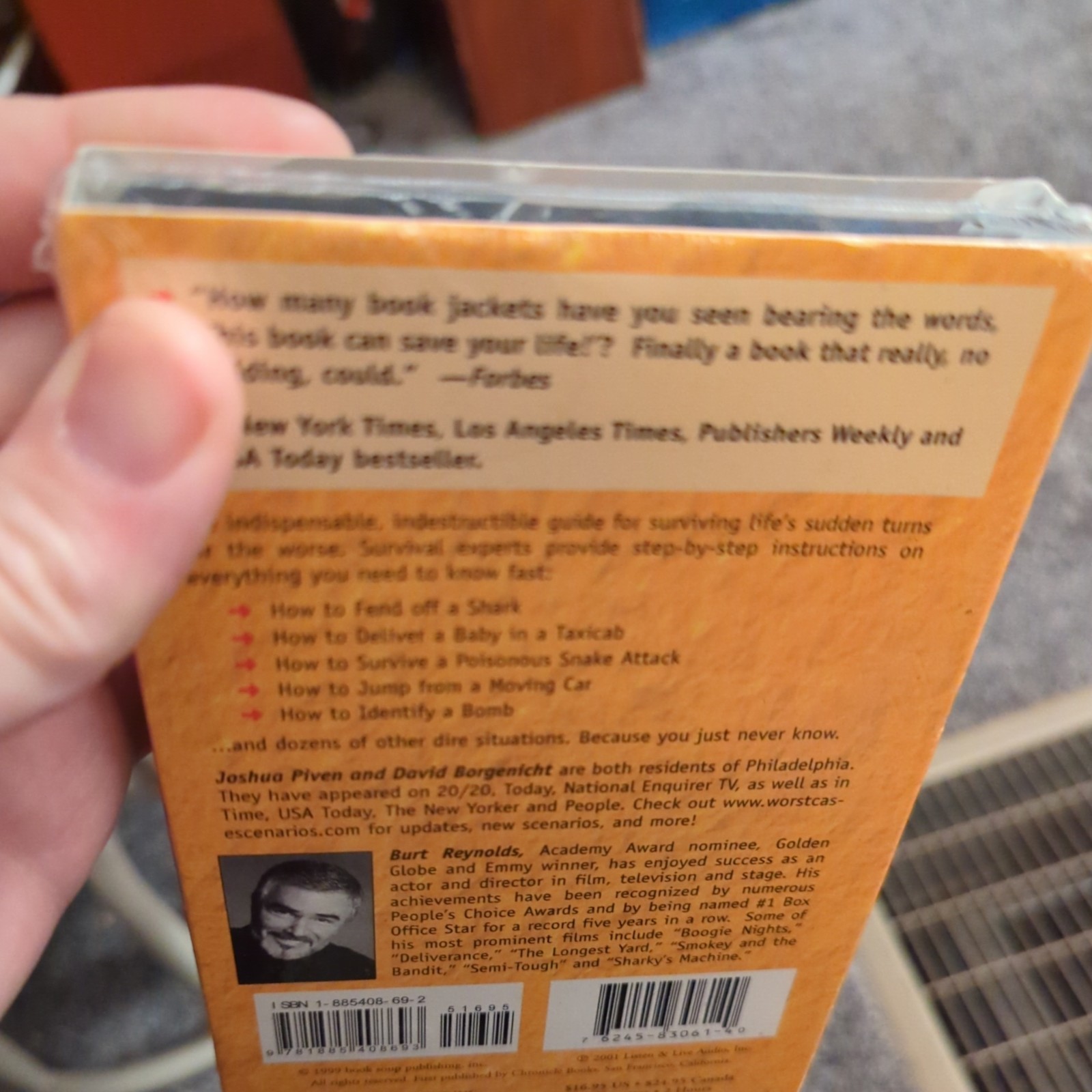 The Worst-Case Scenario Survival Handbook by Joshua Piven: Sealed Audiobook new