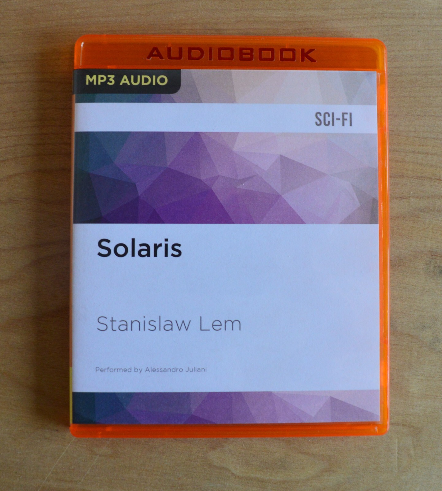 Solaris — Stanislaw Lem -Unabridged Audiobook MP3CD — Sci-Fi