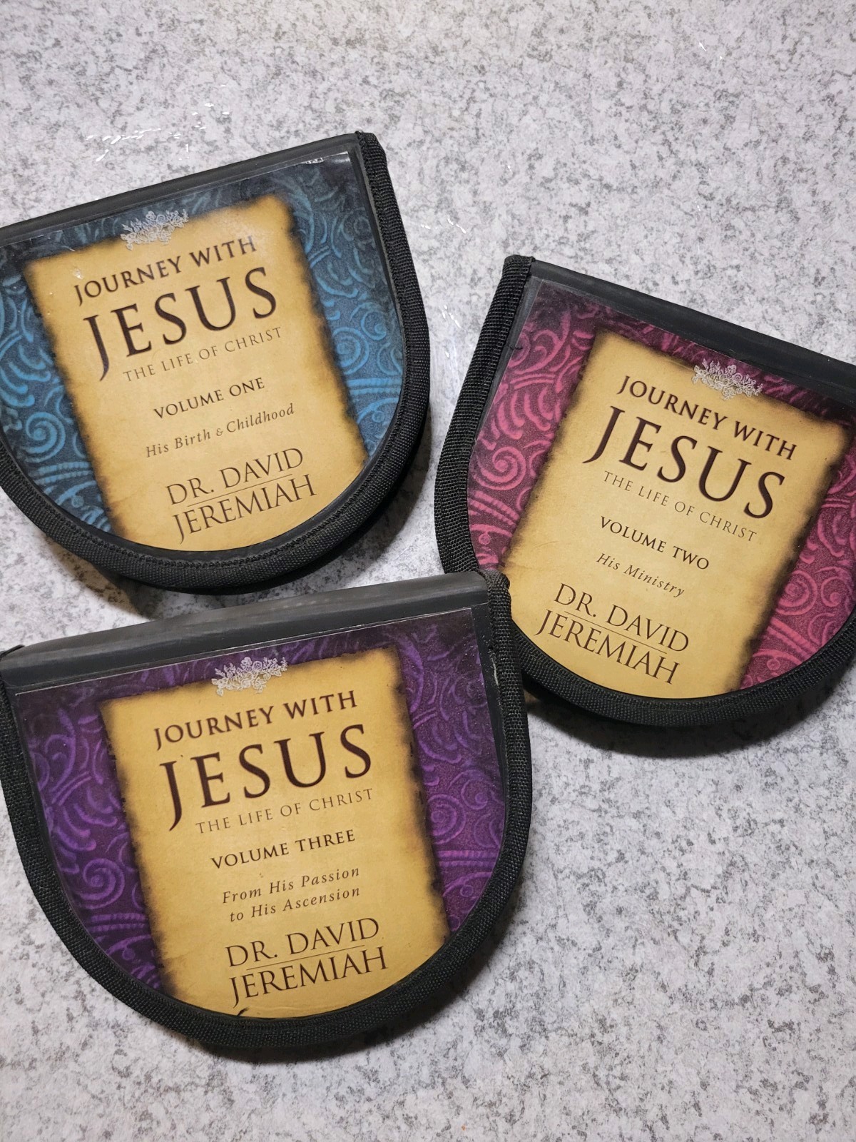David Jeremiah Journey With Jesus: The Life Of Christ 3-Volume Audio CD Set