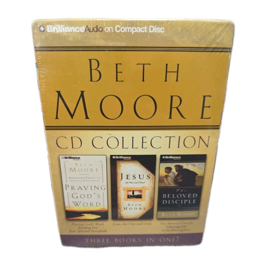 Beth Moore CD Collection:Praying God’s Word, Jesus,One & Only, Beloved Disciple