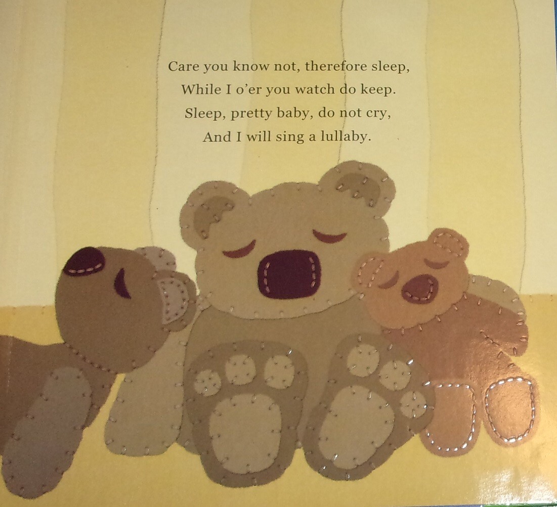 BEDTIME LULLABYE with Sing Along CD by Priddy Books HB