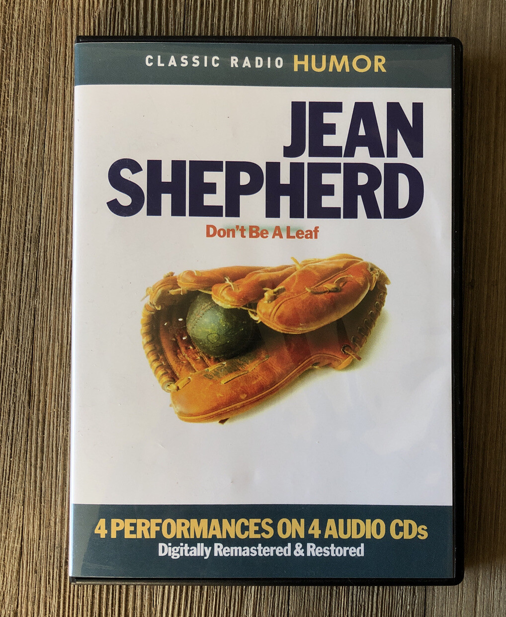 Jean Shepherd : DON’T BE A LEAF (2006, CD, 4-Disc Set) Classic Radio Humor