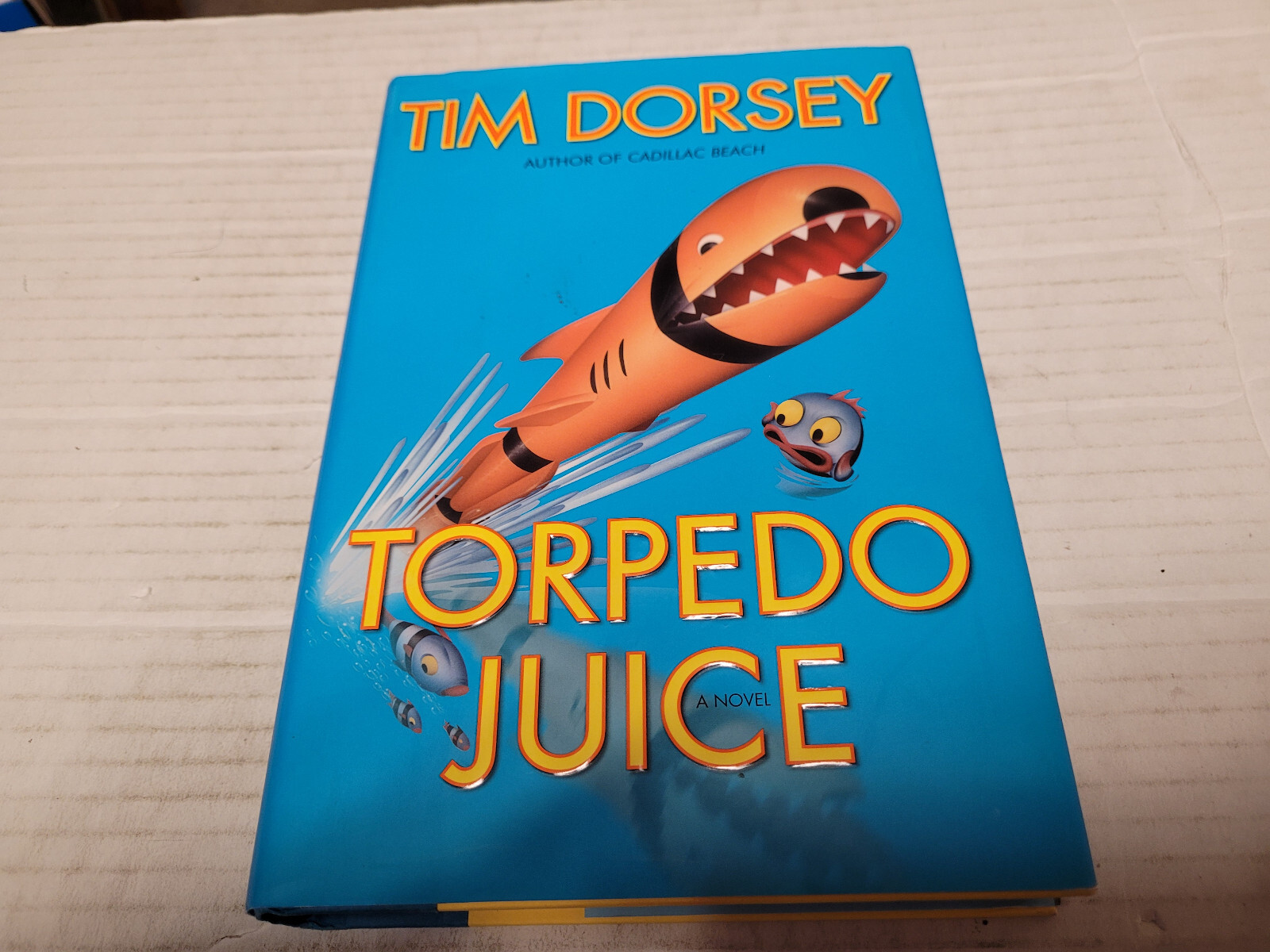 Torpedo Juice by Tim Dorsey (2005, Hardcover) SIGNED 1st/1st