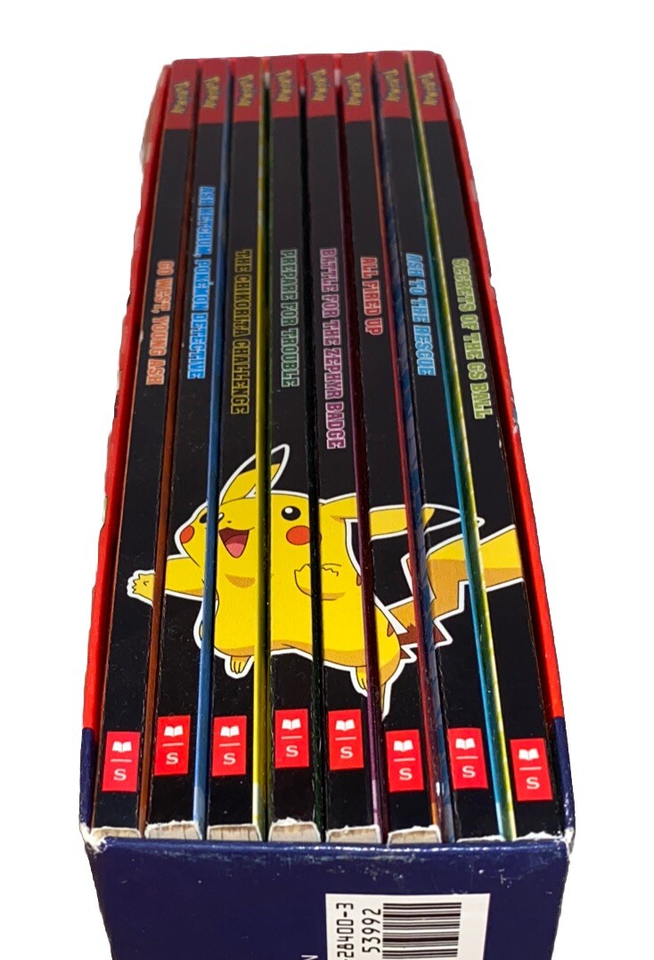 Adventure Collection (Pokémon Boxed Set #2: Books 9-16), Scholastic, 97813382840