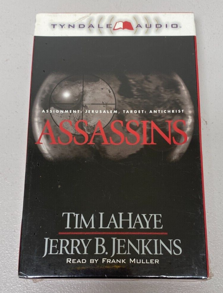 TIM LAHAYE JERRY B JENKINS ASSASSINS READ BY FRANK MULLER AUDIO CASSETTE BOOK