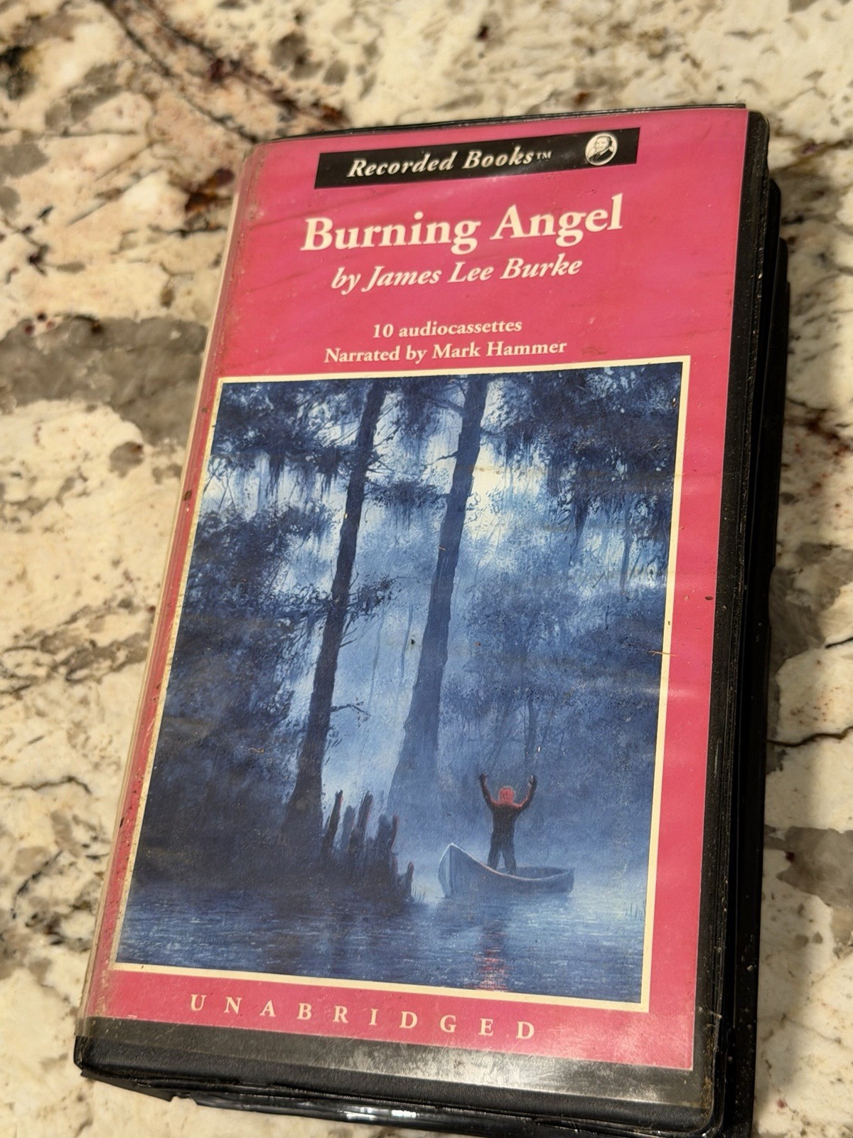 Burning Angel by James Lee Burke Unabridged Audiobook Cassette