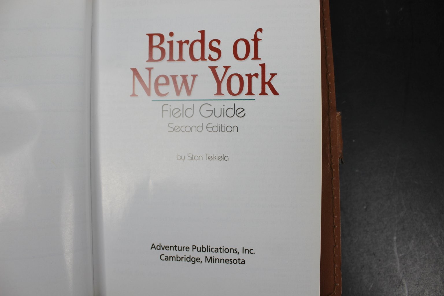 Birds of New York Field Guide & Audio CDs Stan Tekiela 2005 2nd Edition