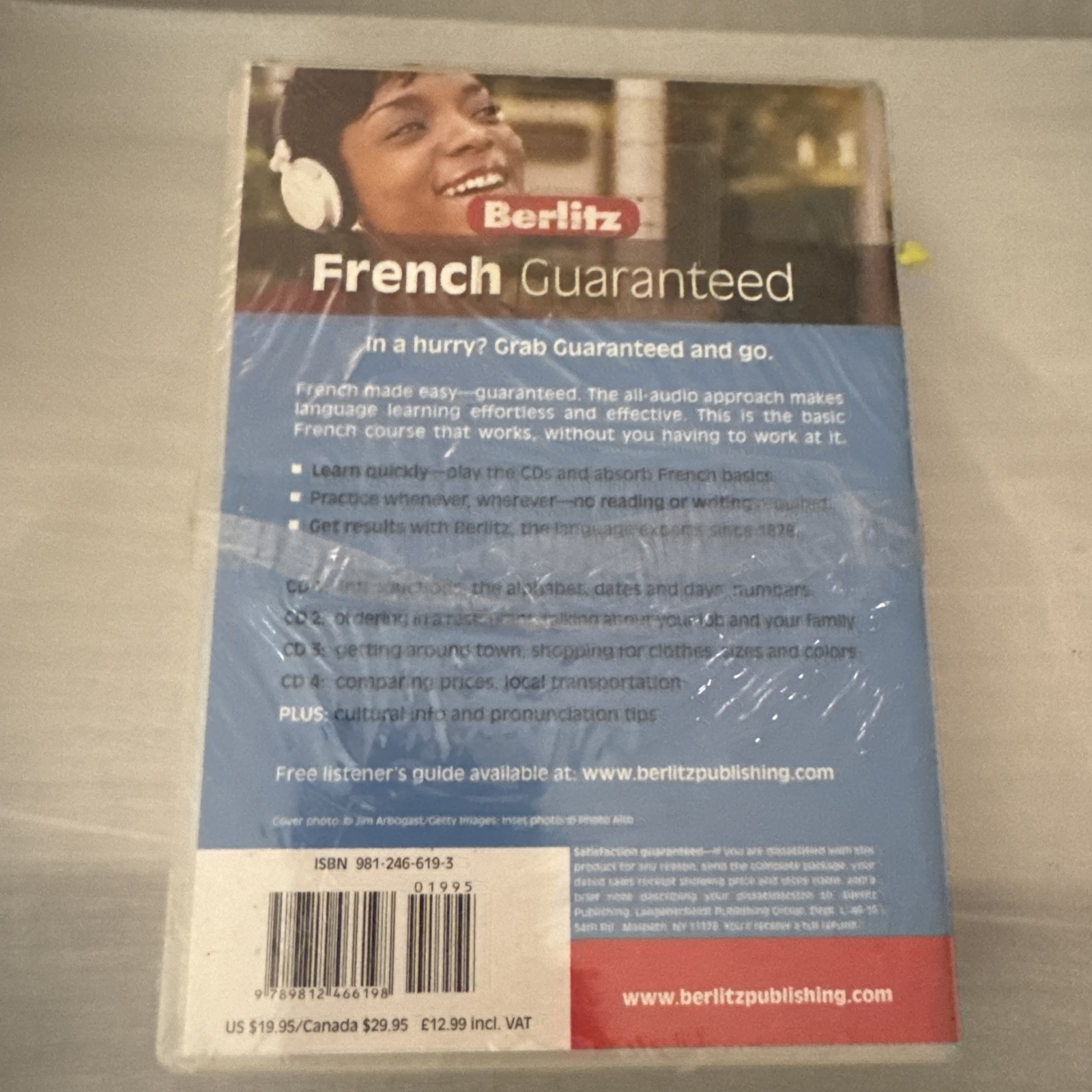 Berlitz French Guaranteed by Berlitz Guides, CD, AUD