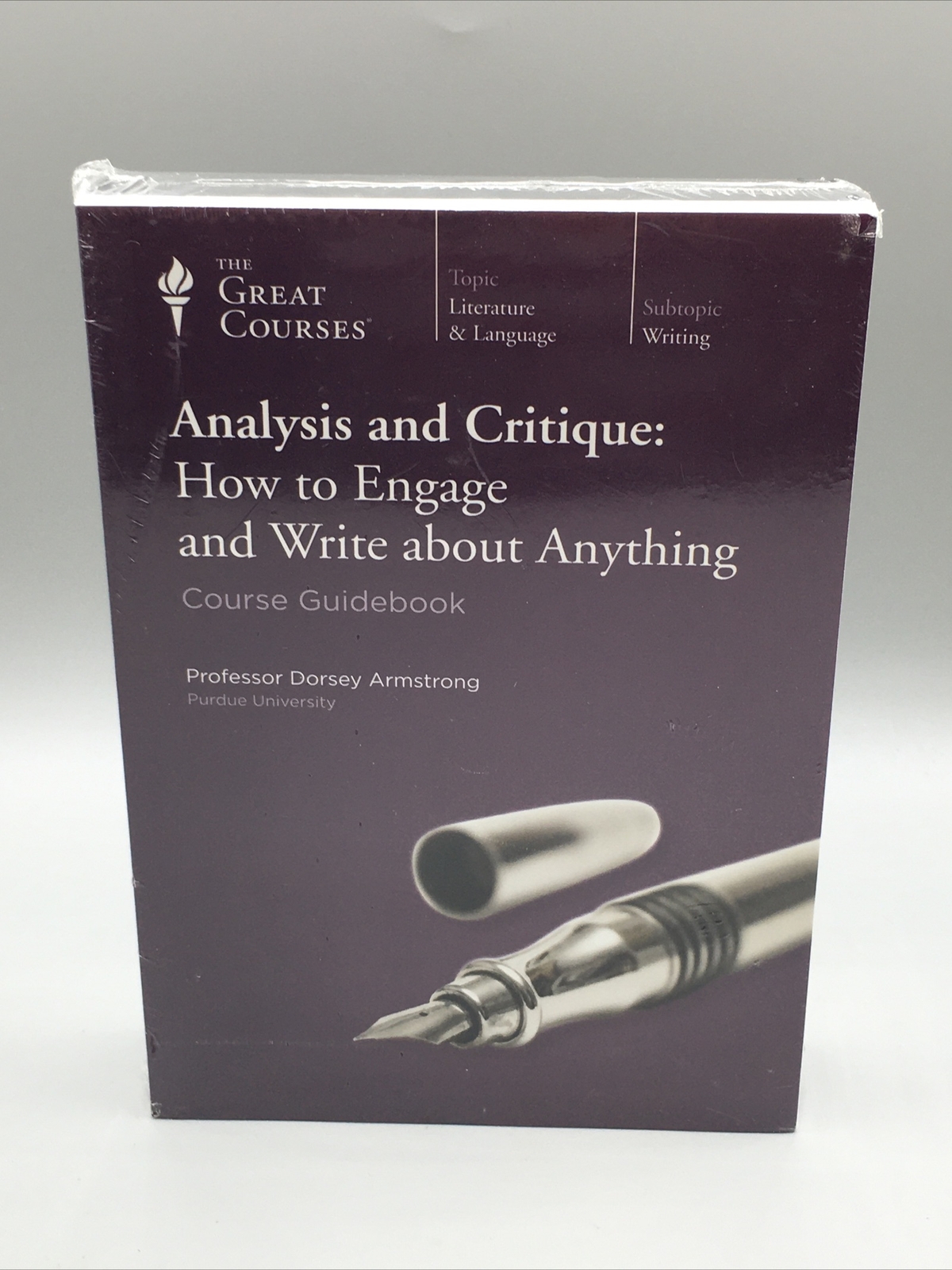 The Great Courses Analysis and Critique How To Engage and Write About Anything